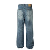 Vintage Straight Wide Leg Jeans